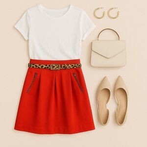 Maeve Anthropology winter skirt